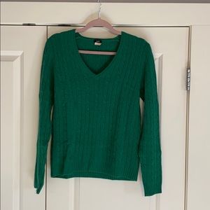 J Crew Kelly green sweater